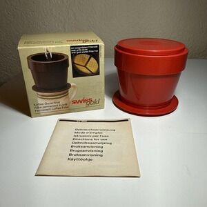 Swiss Gold Coffee Single Cup Permanent Replacement Filter For Drip VTG KF.250